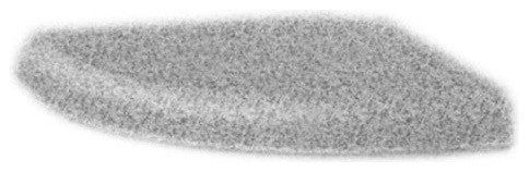 Swan 4.75x4.75x1 Solid Surface Soap Dish, Gray Granite