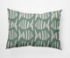 14x20" Swimming School Nautical Decorative Indoor Pillow, Sage