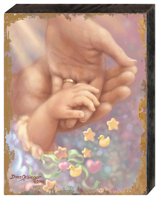 Little Miracle Wooden Block, 12 X 9