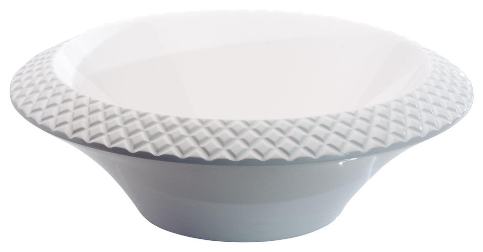 Kona Bathroom Sink, White Polish