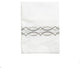 Azure Flat Sheet, White, Beige, King