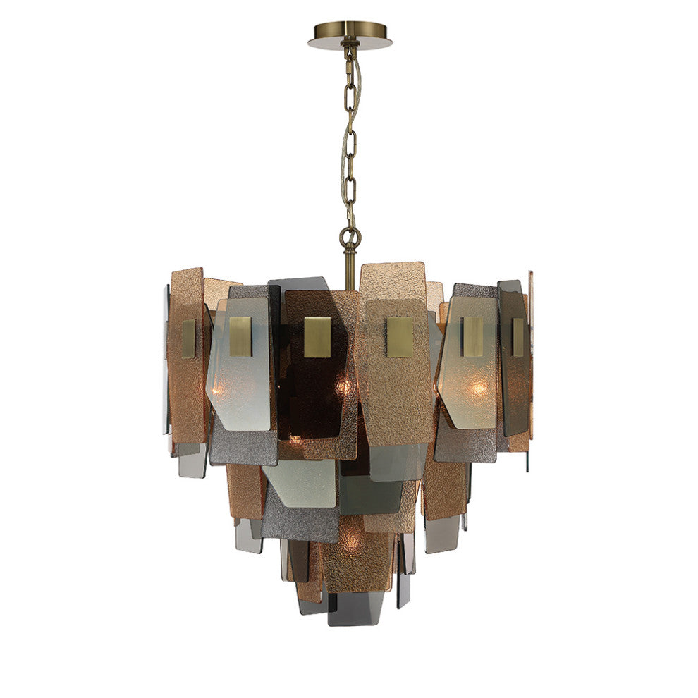 Cocolina 10-Light Chandelier, Bronze