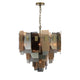 Cocolina 10-Light Chandelier, Bronze
