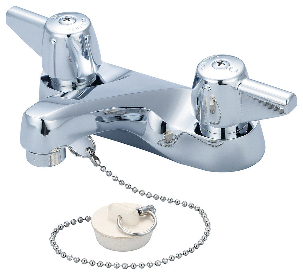 Central Brass Two Handle Bathroom Faucet