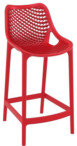 Air Counter Stool Red