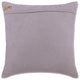 Origami Flower Lavender Purple Suede Wool 12"x12" Pillow Cover, Flowerbed