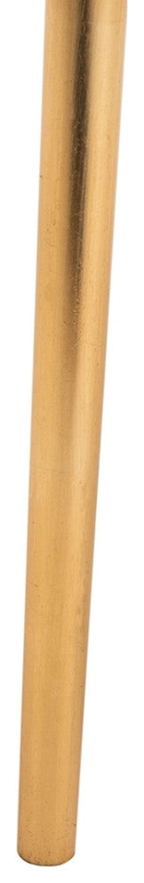 Safavieh Leilani Palm Leaf Side Table, Gold/Glass