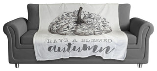 Pumpkin Patch Corn Maze 50x60 Coral Fleece Blanket