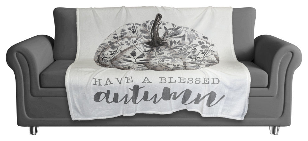 Pumpkin Patch Corn Maze 50x60 Coral Fleece Blanket