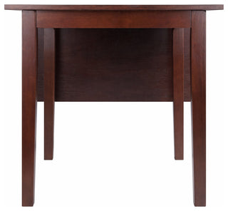 Perrone Drop Lead Dining Table Walnut