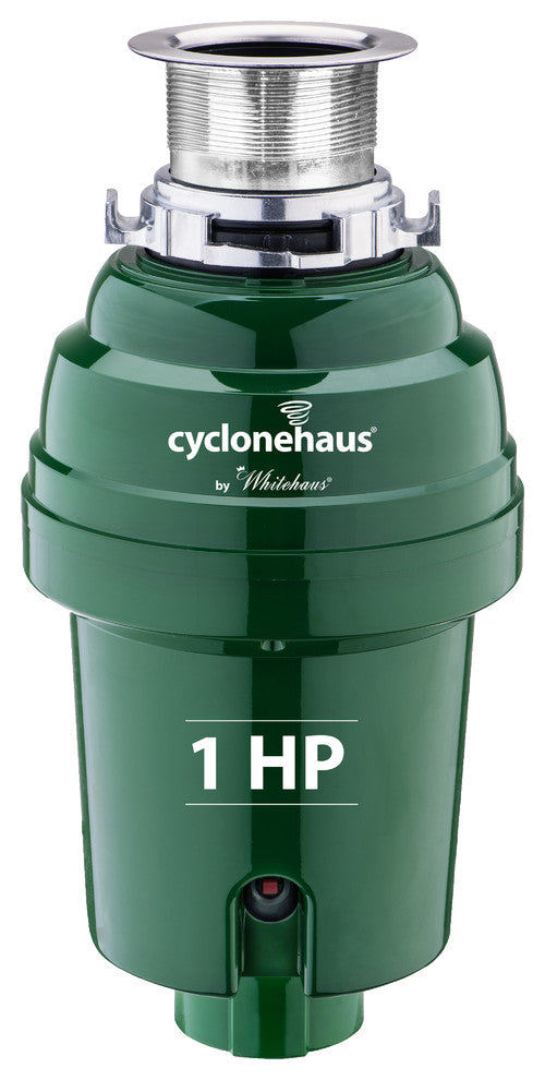 Cyclonehaus High Effciency Garbage Disposal With Solid Brass Flange