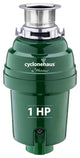Cyclonehaus High Effciency Garbage Disposal With Solid Brass Flange