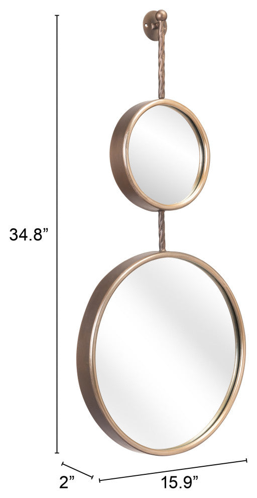 Mott Mirror Gold