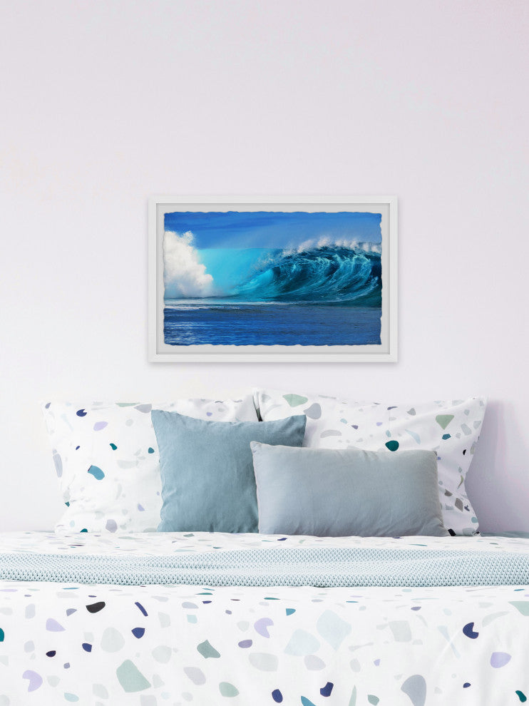 "Sea You Soon" Framed Painting Print, 12x8