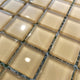 11.5x11.5 Glass Tile, Gold