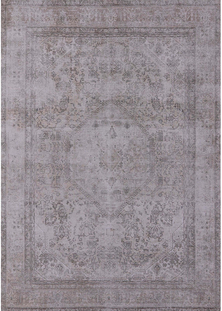 Ahgly Company Indoor Rectangle Mid-Century Modern Area Rugs, 2' x 4'