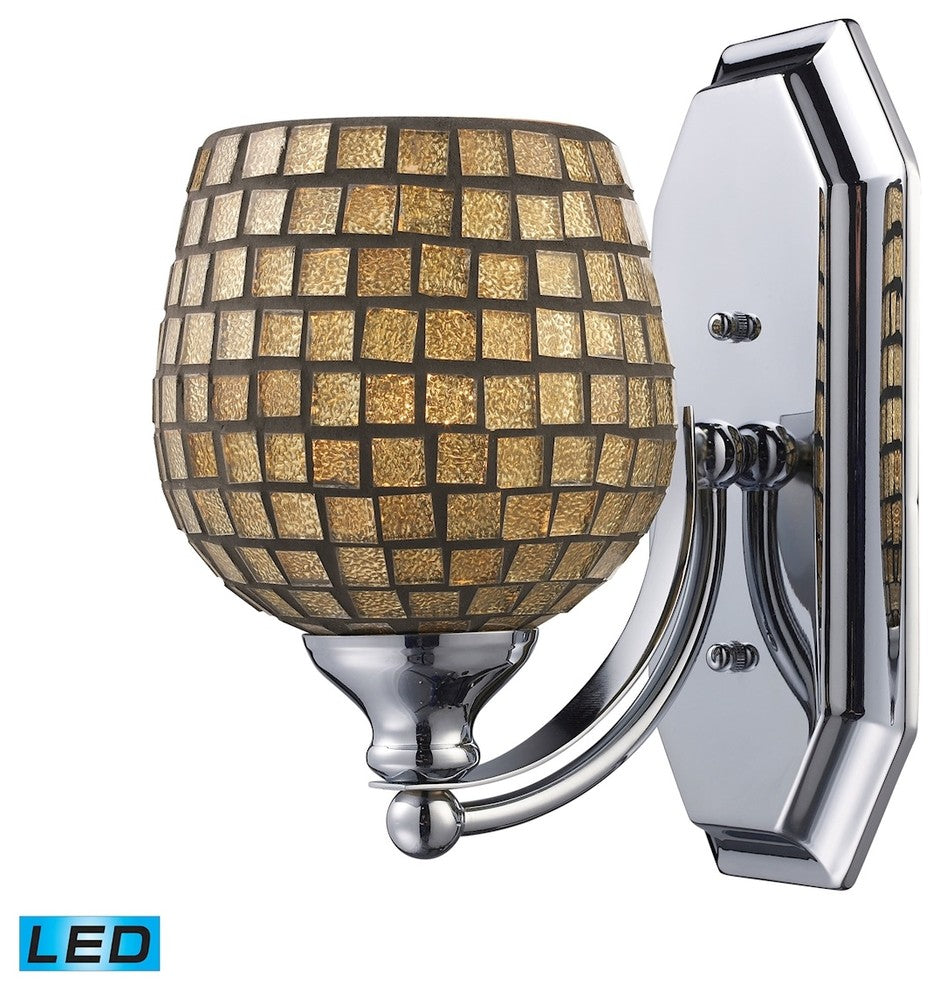 ELK Lighting Bath And Spa 1-Light Vanity Light - 570-1N-GLD-LED