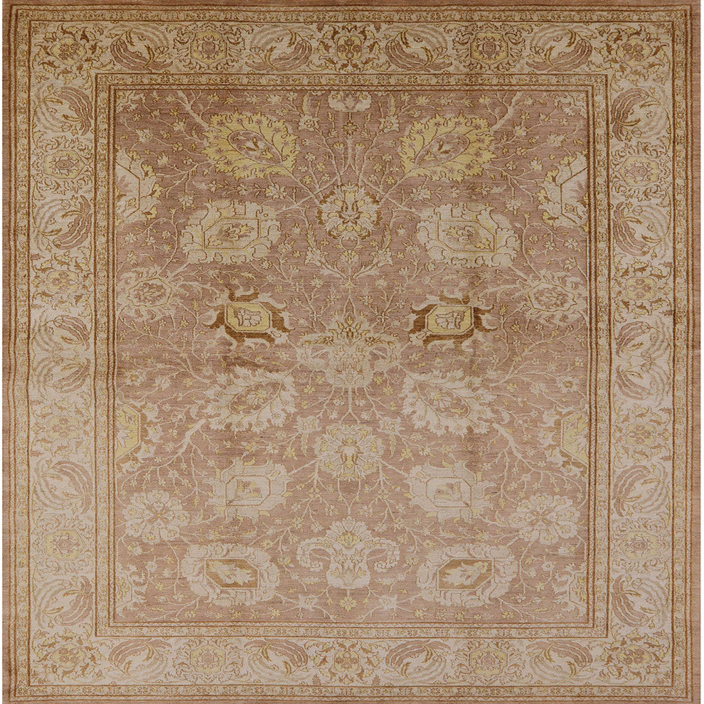 Ahgly Company Indoor Square Mid-Century Modern Area Rugs, 8' Square