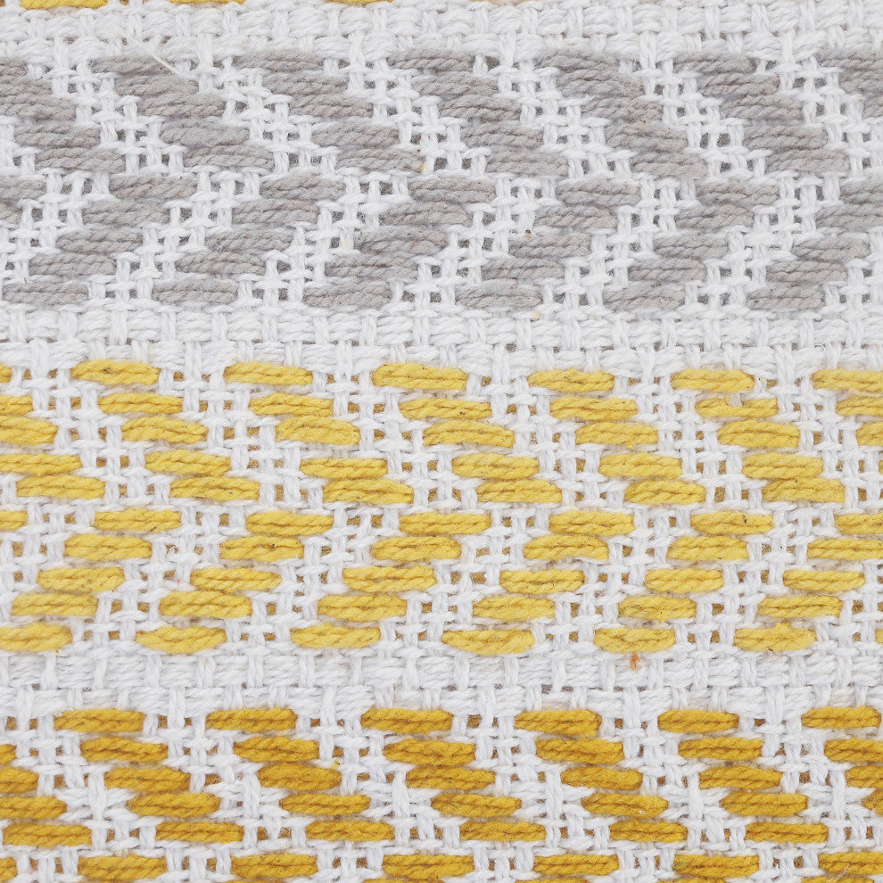 Sunny Day Chevron Throw Pillow, 18x18