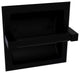Montero Recessed Toilet Paper Holder, Matte Black