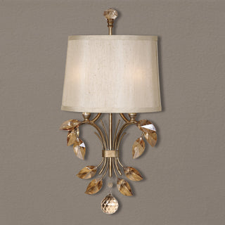 Uttermost Alenya 2-Light Wall Sconce, Gold