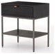 Trey Nightstand-Black Wash Poplar