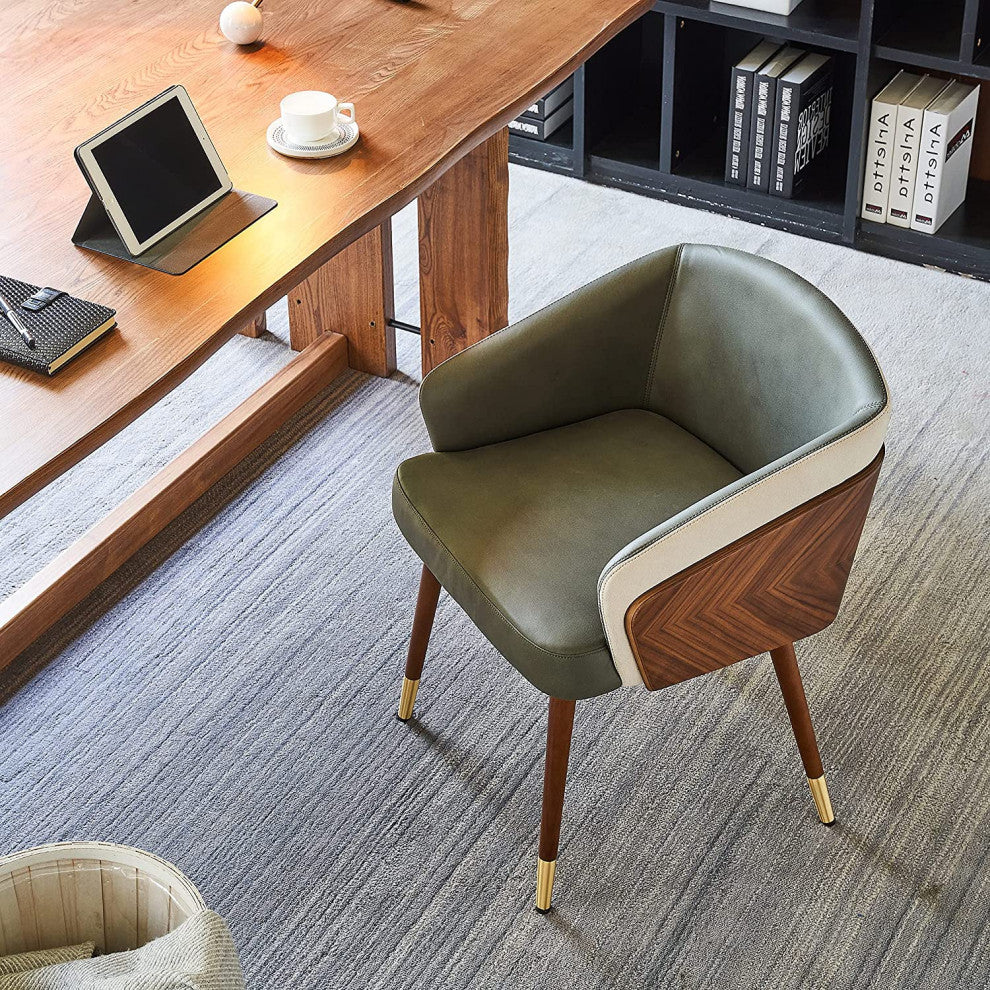 Accent Chairs for Living Room and Dinning Room , Army Green