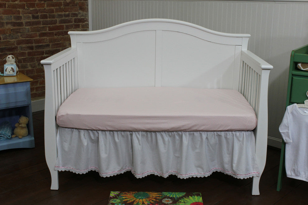 Basix 2 Piece Bedding Starter Set, White Eyelet