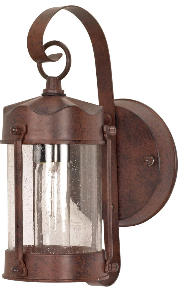 1-Light Piper Outdoor Wall Fixtre in Old Bronze