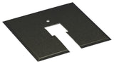 WAC Lighting Junction Box Plate for Track, Black