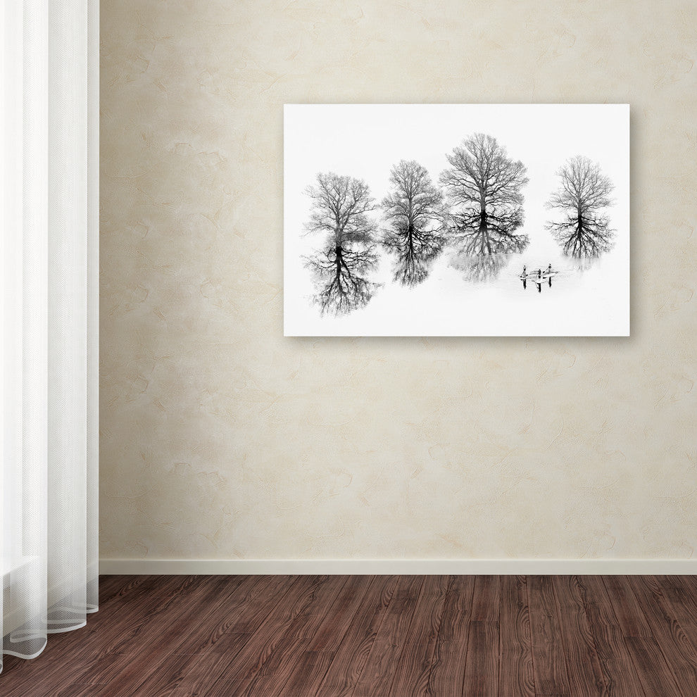 Ales Komovec 'Lost' Canvas Art, 19x12