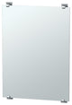 32" Fixed Mount Rectangular Mirror, Chrome