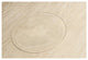 Organic Modern Oak Pedestal Dining Table