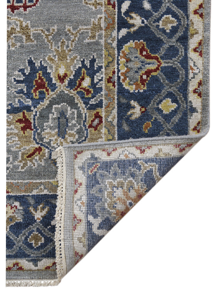 Bristol Somers Area Rug, Blue, 2' x 3', Bordered