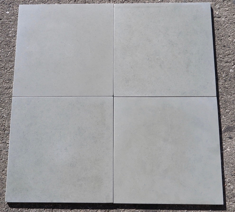 Kota Blue Limestone Tiles, Honed Finish, 4"x4" Sample
