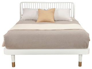 Madelyn California King Slat Back Platform Bed