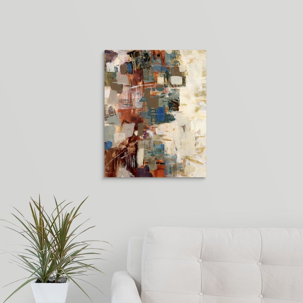 Plan B I Wrapped Canvas Art Print, 16"x20"x1.5"