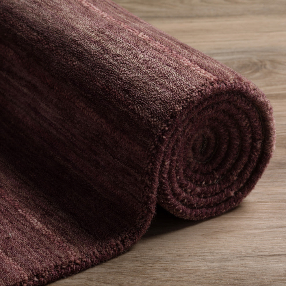 Dalyn Rafia RF100 Plum 4'x4' Square Rug