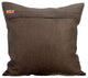 Throw Pillow Covers 14" x 14" Cushion Cover Brown Sea Creatures- Noble Sea Horse