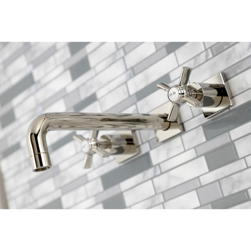 KS6026ZX Wall Mount Tub Faucet, Polished Nickel