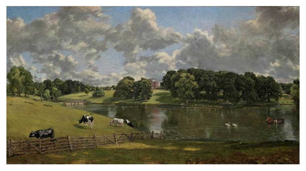 "Wivenhoe Park, Essex, 1816" Digital Paper Print by John Constable, 42"x24"