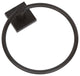 1100 Series Bath Towel Ring, Black