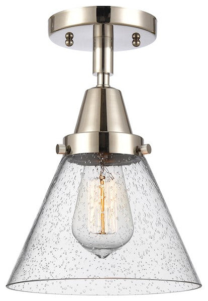INNOVATIONS LIGHTING 447-1C-PN-G44-LED Large Cone Flush Mount