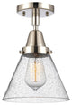 INNOVATIONS LIGHTING 447-1C-PN-G44-LED Large Cone Flush Mount