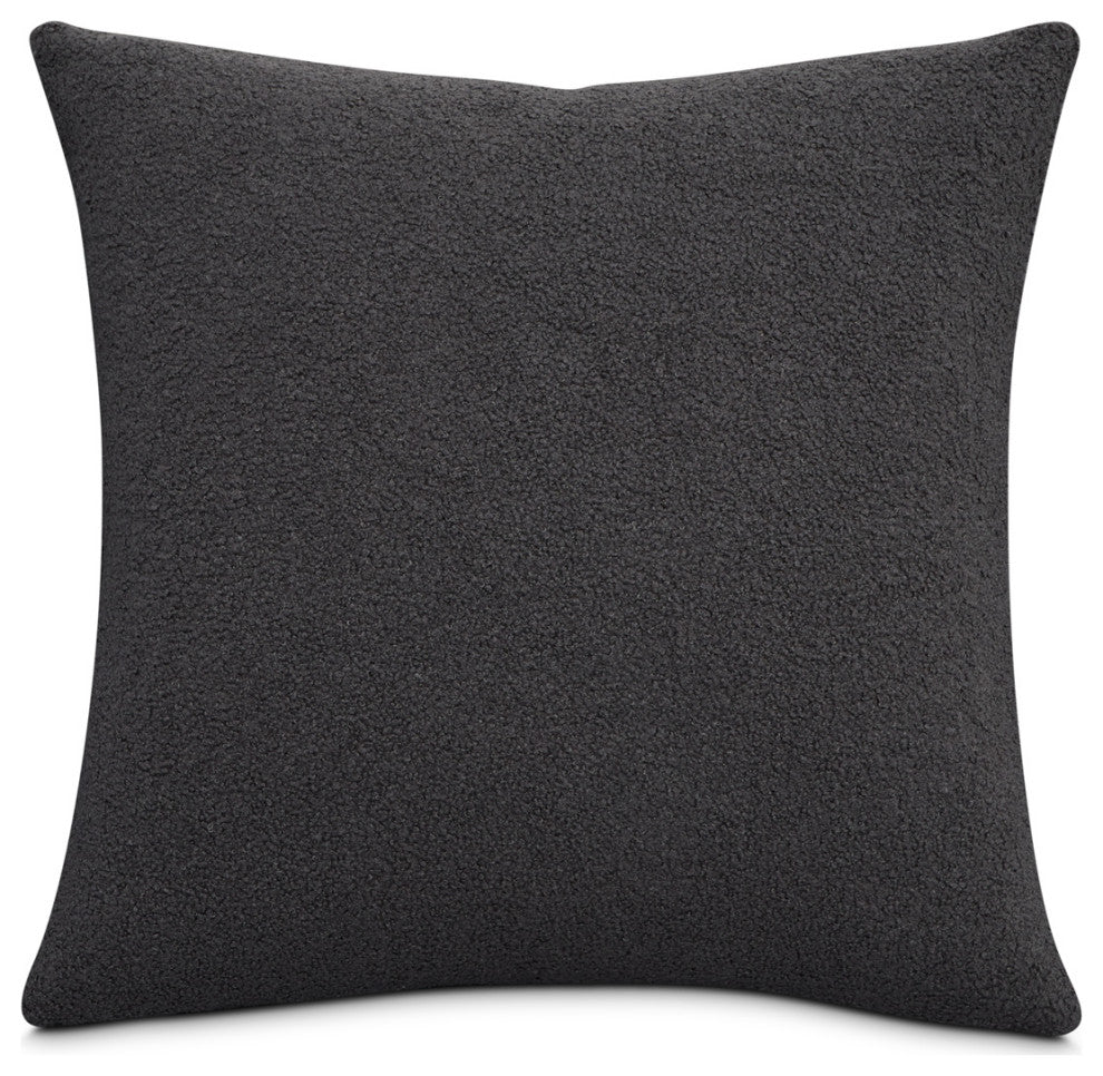Shepard 21" Square Throw Pillow, Set of 2, Dove Gray