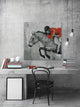 "Horseback Rider" Painting Print on Wrapped Canvas, 48"x48"