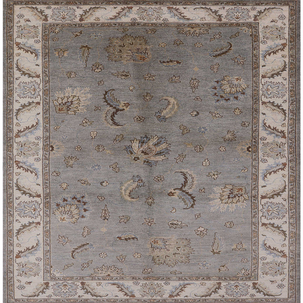 Ahgly Company Indoor Square Mid-Century Modern Area Rugs, 5' Square