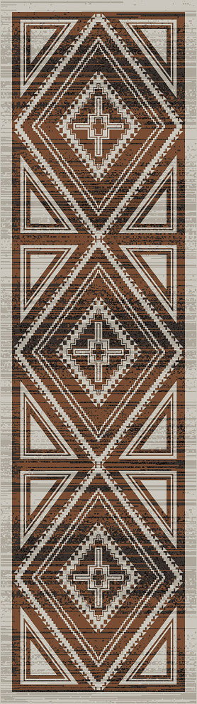 Rim Shot, Brown, 2'x8'
