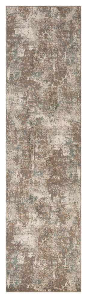 Alpine Bella Runner, Brown, 2'7" x 10', Abstract