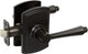 Delaney Hardware Florini Series Dummy Lever, Black